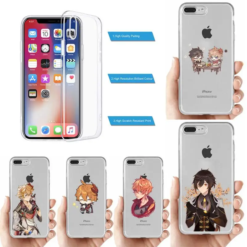 Anime Genshin Impact Tartaglia Phone Case for iPhone 11 12 13 mini pro XS MAX 8 7 6 6S Plus X 5S SE 2020 XR clear case
Anime Genshin Impact Tartaglia Phone Case for iPhone 11 12 13 mini pro XS MAX 8 7 6 6S Plus X 5S SE 2020 XR clear case
