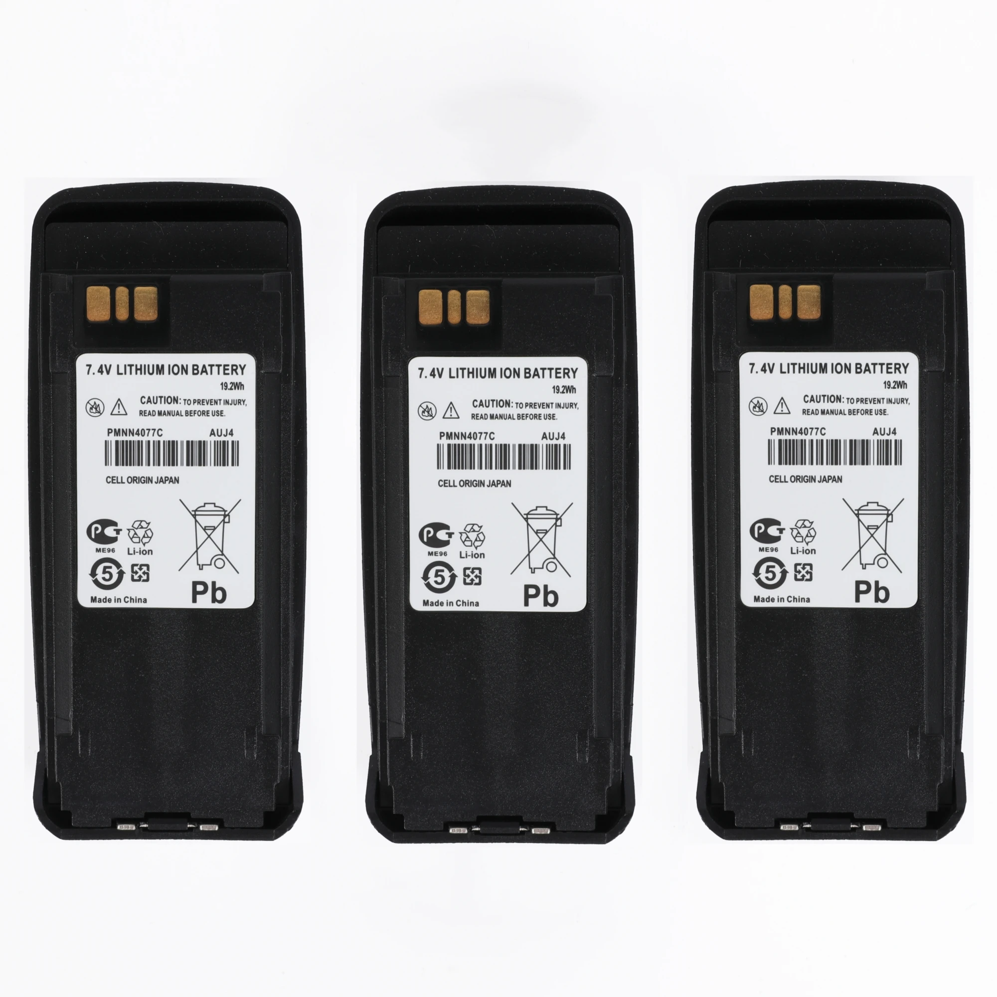 3 шт., 7,4 В, 2600 мА · ч, нестандартный литий-ионный аккумулятор для Motorola PMNN4077, для XPR 6100, XPR 6300, XPR 6350, XPR 6380, XPR 6500
3 шт., 7,4 В, 2600 мА · ч, нестандартный литий-ионный аккумулятор для Motorola PMNN4077, для XPR 6100, XPR 6300, XPR 6350, XPR 6380, XPR 6500