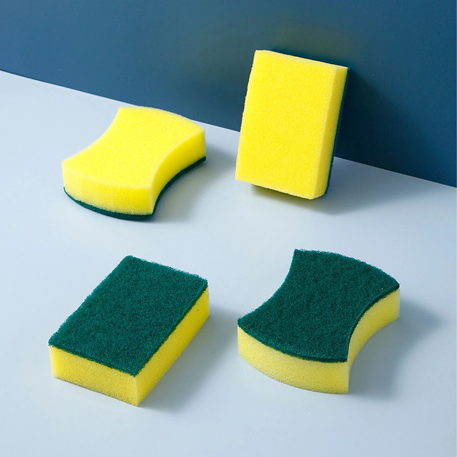 1Pc Double-sided Dish Wash Sponges Kitchen Cleaning Sponge Heavy Duty Scrub Sponges for Washing Dishes Cleaning Kitchen
1Pc Double-sided Dish Wash Sponges Kitchen Cleaning Sponge Heavy Duty Scrub Sponges for Washing Dishes Cleaning Kitchen