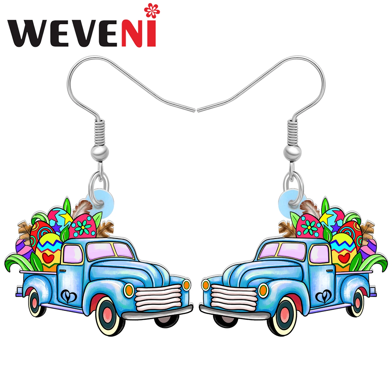 Weveni Acrylic Easter Decorations Eggs Blue Car Earrings Cute Novelty Dangle Drop Charms For Women Kid Teen Gift Fashion Jewelry
Weveni Acrylic Easter Decorations Eggs Blue Car Earrings Cute Novelty Dangle Drop Charms For Women Kid Teen Gift Fashion Jewelry