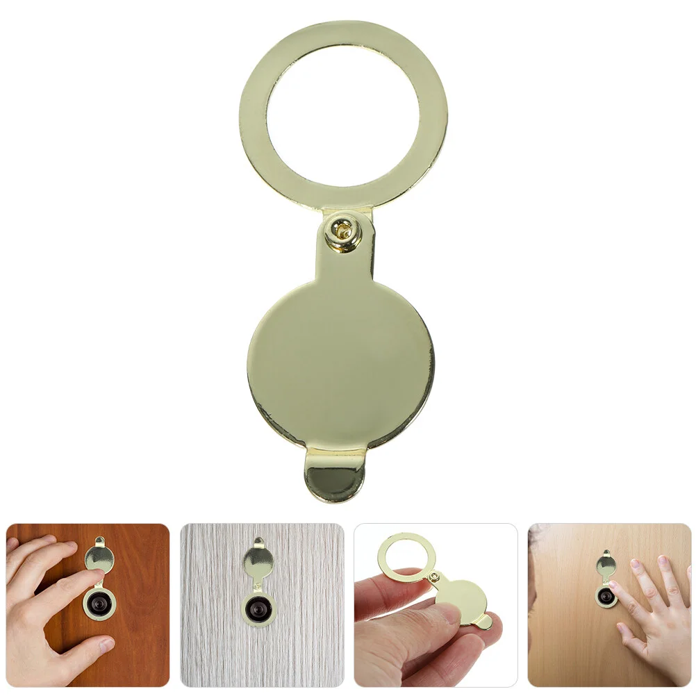 Switch Peephole Covers Privacy Household Essentials Door Mirror Front Plate Copper Viewer Car Protector
Switch Peephole Covers Privacy Household Essentials Door Mirror Front Plate Copper Viewer Car Protector