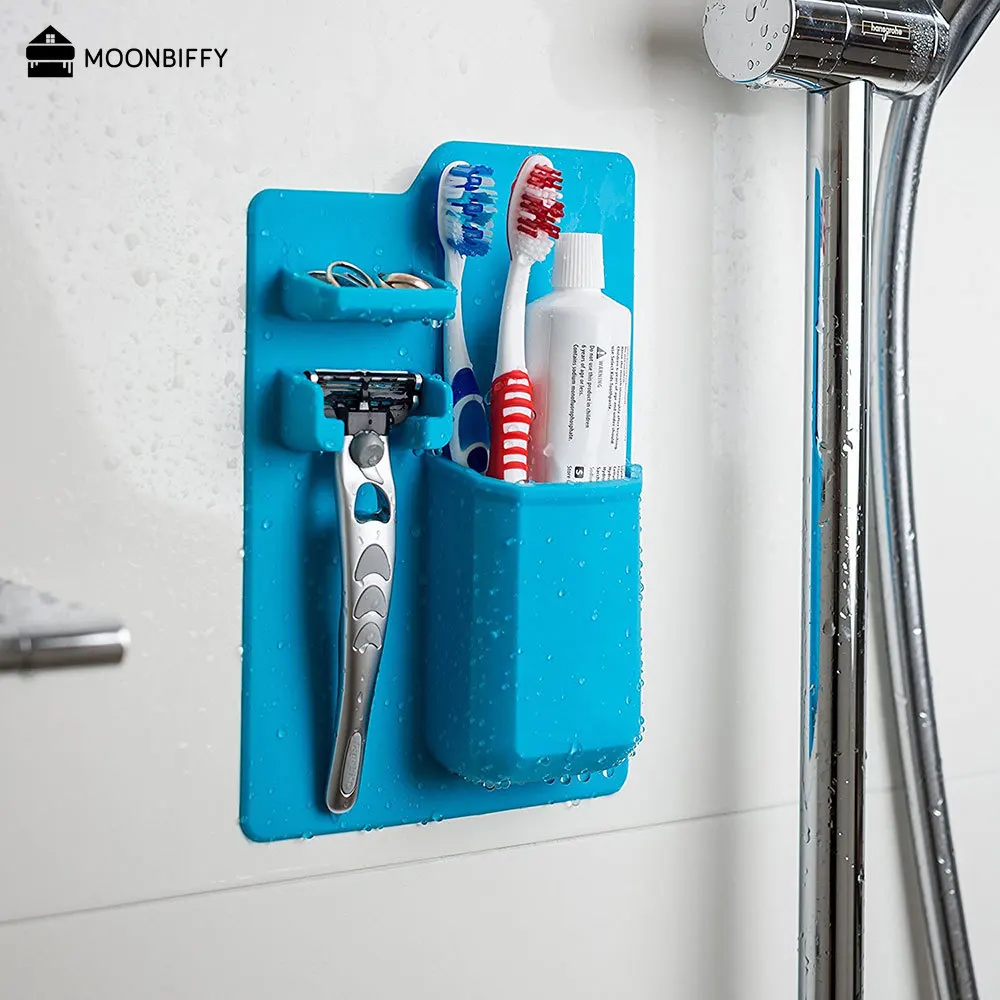 Silicone Toothbrush Toothpaste Holder Rack Cup Storage Bathroom Organizer Mirror Shower Multifunction Bathroom Supplies Tools
Silicone Toothbrush Toothpaste Holder Rack Cup Storage Bathroom Organizer Mirror Shower Multifunction Bathroom Supplies Tools