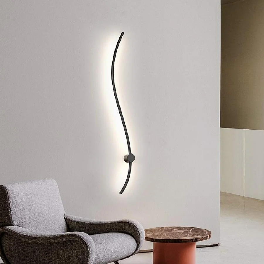 Nordic Minimalism line LED Highlight Walllamp Office Hotel Living Room Dining Bedroom Wall Lights Decorat Home Room Wall Lamps
Nordic Minimalism line LED Highlight Walllamp Office Hotel Living Room Dining Bedroom Wall Lights Decorat Home Room Wall Lamps