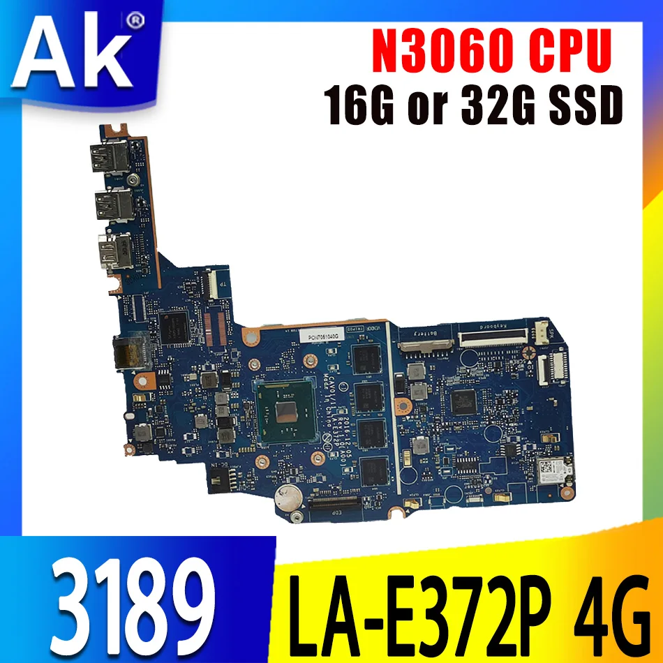 Материнская плата для ноутбука DELL Chromebook 3189 Celeron N3060 CN-0P0KXH 0R90JW LA-E372P 4G DDR3 Материнская плата для ноутбука w/16G или 32G ssd
Материнская плата для ноутбука DELL Chromebook 3189 Celeron N3060 CN-0P0KXH 0R90JW LA-E372P 4G DDR3 Материнская плата для ноутбука w/16G или 32G ssd