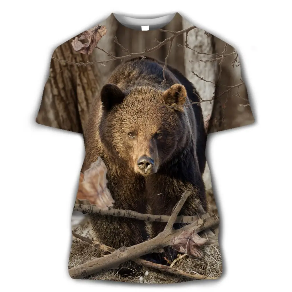 Camo Hunting Animals 3D T-shirt Summer Casual Men's Fashion Streetwear Pullover Short Sleeve Breathable Unisex Tops&T
Camo Hunting Animals 3D T-shirt Summer Casual Men's Fashion Streetwear Pullover Short Sleeve Breathable Unisex Tops&T