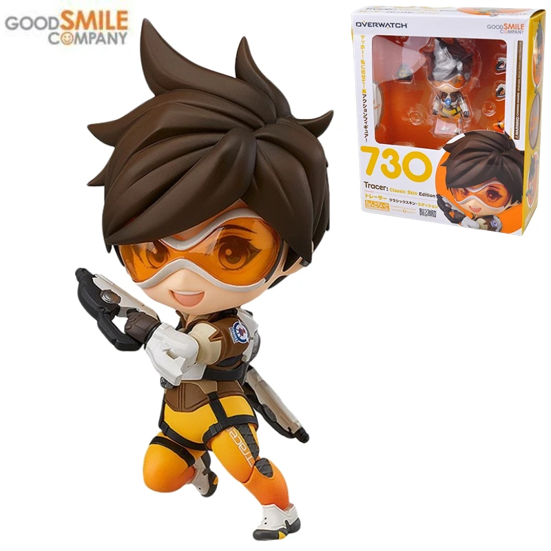 GSC Nendoroid Anime Surrounding Tracer Classic Skin Edition Q-version Small Hands Toys Gifts Collectibles Models Ornaments 
GSC Nendoroid Anime Surrounding Tracer Classic Skin Edition Q-version Small Hands Toys Gifts Collectibles Models Ornaments