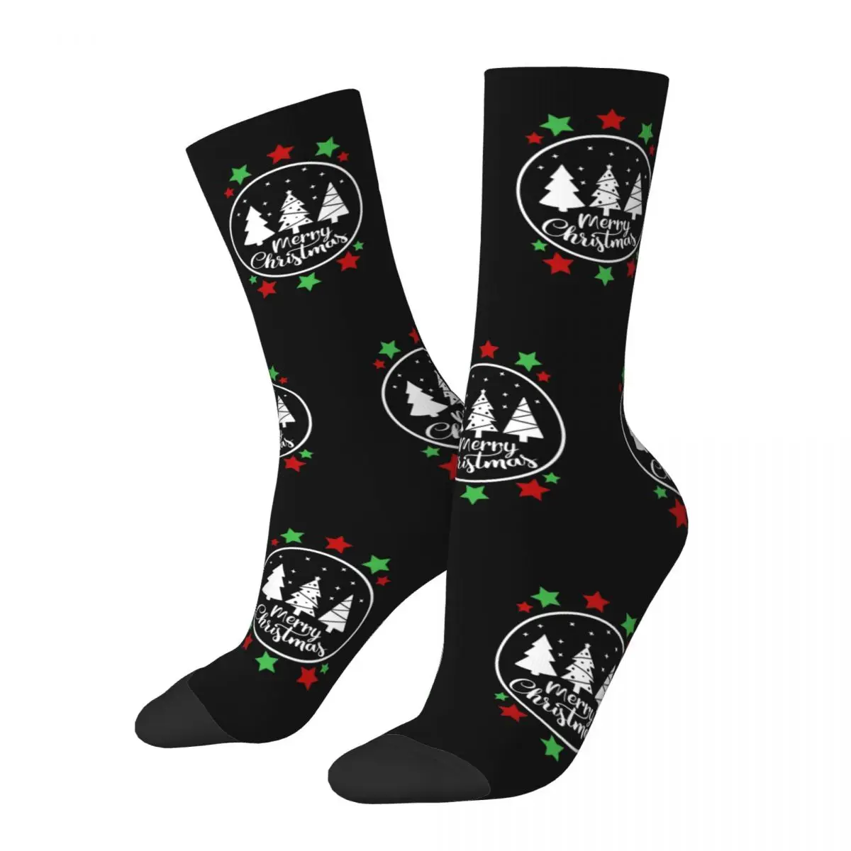All Seasons Crew Stockings Black Christmas Trees Socks Crazy Hip Hop Long Socks Accessories for Men Women Birthday Present
All Seasons Crew Stockings Black Christmas Trees Socks Crazy Hip Hop Long Socks Accessories for Men Women Birthday Present