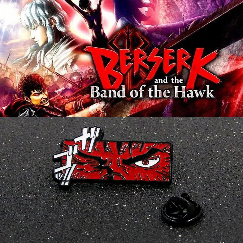 Anime Berserk Behelit Guts Badge Pins Red Logo Metal Enamel Lapel Brooches For Women Men Backpack Coat Cosplay Jewelry Gift
Anime Berserk Behelit Guts Badge Pins Red Logo Metal Enamel Lapel Brooches For Women Men Backpack Coat Cosplay Jewelry Gift