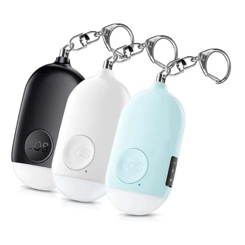 3 Pcs Safe Sound Personal Alarm,130DB Keychain Alarm Security Alarm With Mini Emergency LED Light For Women Kids Elderly 
3 Pcs Safe Sound Personal Alarm,130DB Keychain Alarm Security Alarm With Mini Emergency LED Light For Women Kids Elderly