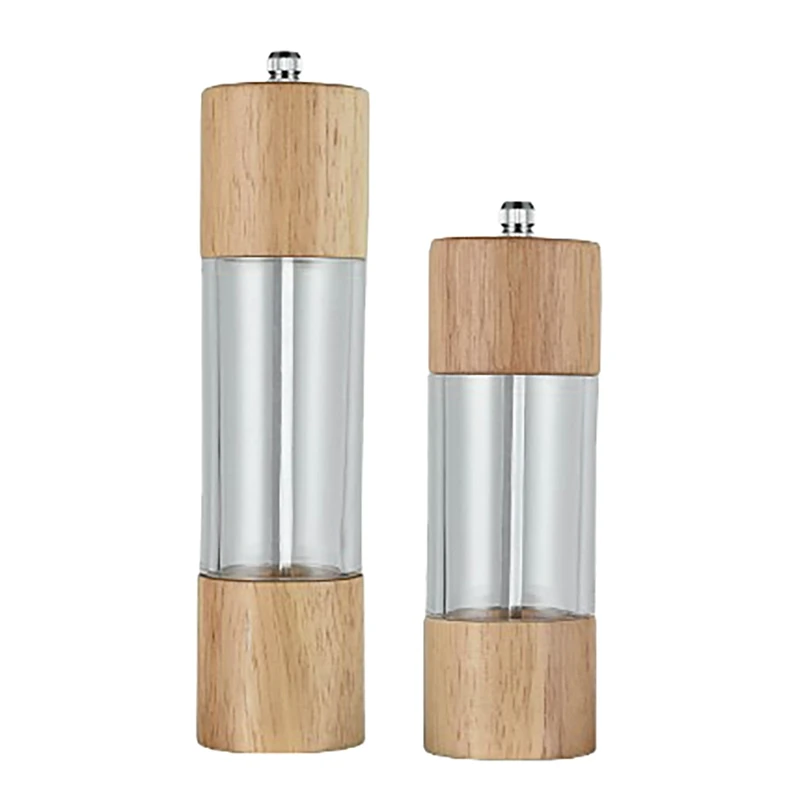 Salt Pepper Grinder Set Wood Pepper Grinder Salt And Pepper Mill Salt Grinding Kitchen Grinding Gadgets
Salt Pepper Grinder Set Wood Pepper Grinder Salt And Pepper Mill Salt Grinding Kitchen Grinding Gadgets