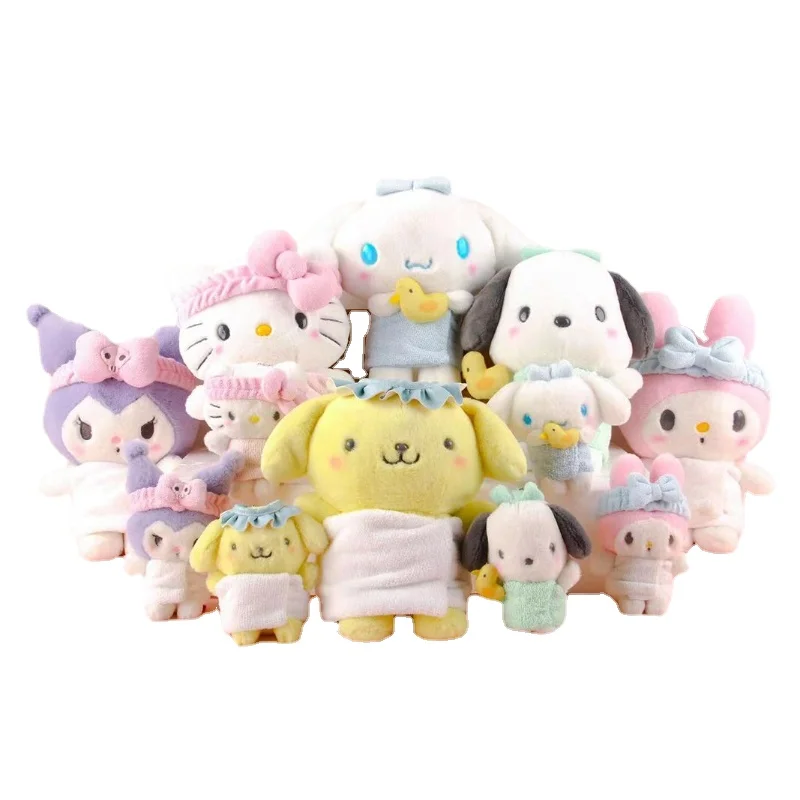 Высококачественная милая кукла Sanrio, плюшевая игрушка My Melody Kitty Cat Cinnamonroll, плюшевая кукла, Маленькая подвеска, детская игрушка для девочек, подарок
Высококачественная милая кукла Sanrio, плюшевая игрушка My Melody Kitty Cat Cinnamonroll, плюшевая кукла, Маленькая подвеска, детская игрушка для девочек, подарок