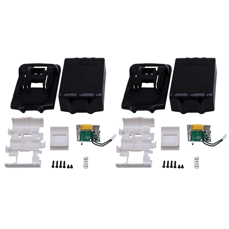 2X для Makita 18V BL1850 BL1830 набор запасных аккумуляторов, блок батарей для электроинструмента (без батареи)
2X для Makita 18V BL1850 BL1830 набор запасных аккумуляторов, блок батарей для электроинструмента (без батареи)