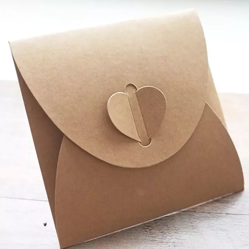 50pcs 13x13cm Heart Kraft Paper Case Bag, Sleeves Discs DVD Packaging Bag B Envelope
50pcs 13x13cm Heart Kraft Paper Case Bag, Sleeves Discs DVD Packaging Bag B Envelope