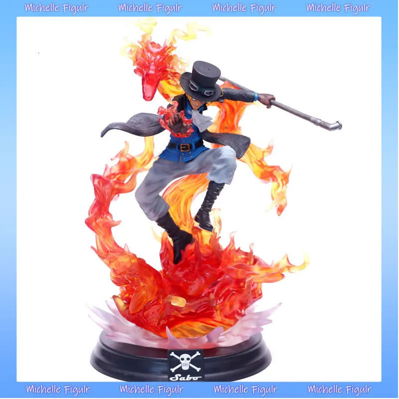 One Piece Action Figure GK Anime Flame Sabo 33cm Pvc Model Collection Toy Over Size Exquisite Quality Desktop Decoration Doll
One Piece Action Figure GK Anime Flame Sabo 33cm Pvc Model Collection Toy Over Size Exquisite Quality Desktop Decoration Doll