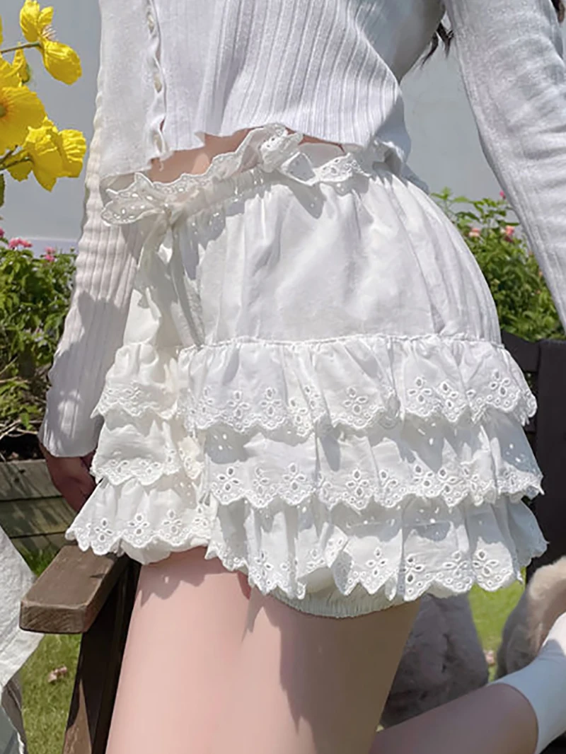 Anti-walking Ruffle Girl Cake Shaggy Cute Kawaii Pumpkin Lolita Safety Shorts Vintage Victorian Bloomers Under Skirt Pants
Anti-walking Ruffle Girl Cake Shaggy Cute Kawaii Pumpkin Lolita Safety Shorts Vintage Victorian Bloomers Under Skirt Pants