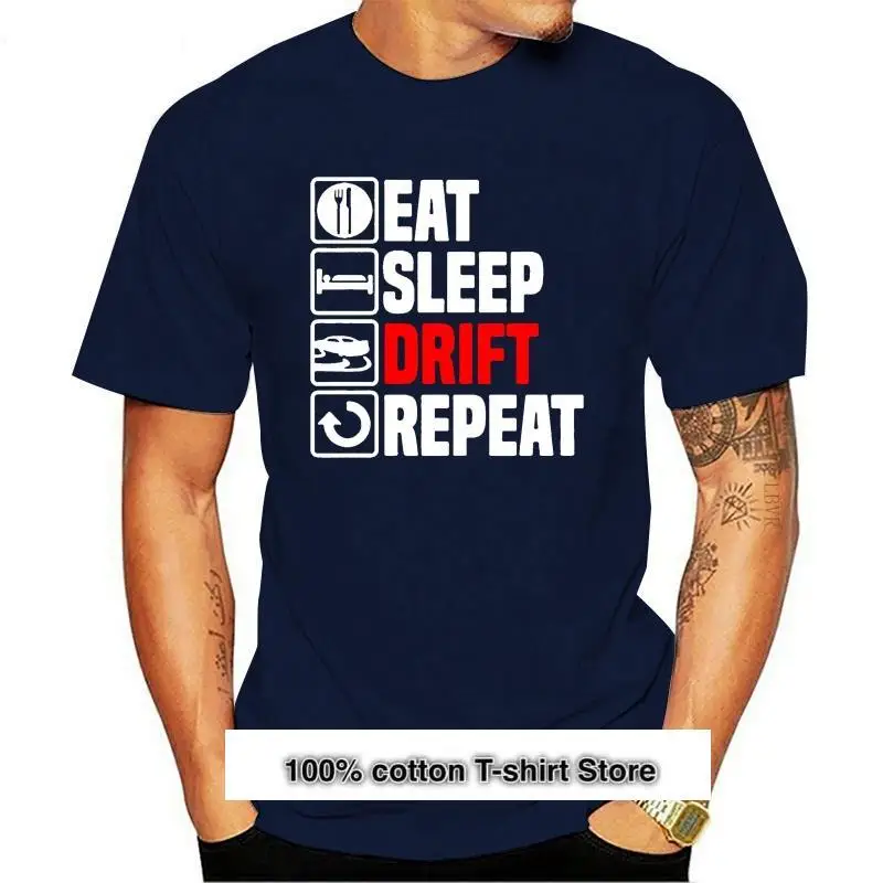 Eat Sleep-Camiseta de algodón para hombre, camisa de Driver Drift Car, regalo de cumpleaños y Navidad, 2021
Eat Sleep-Camiseta de algodón para hombre, camisa de Driver Drift Car, regalo de cumpleaños y Navidad, 2021