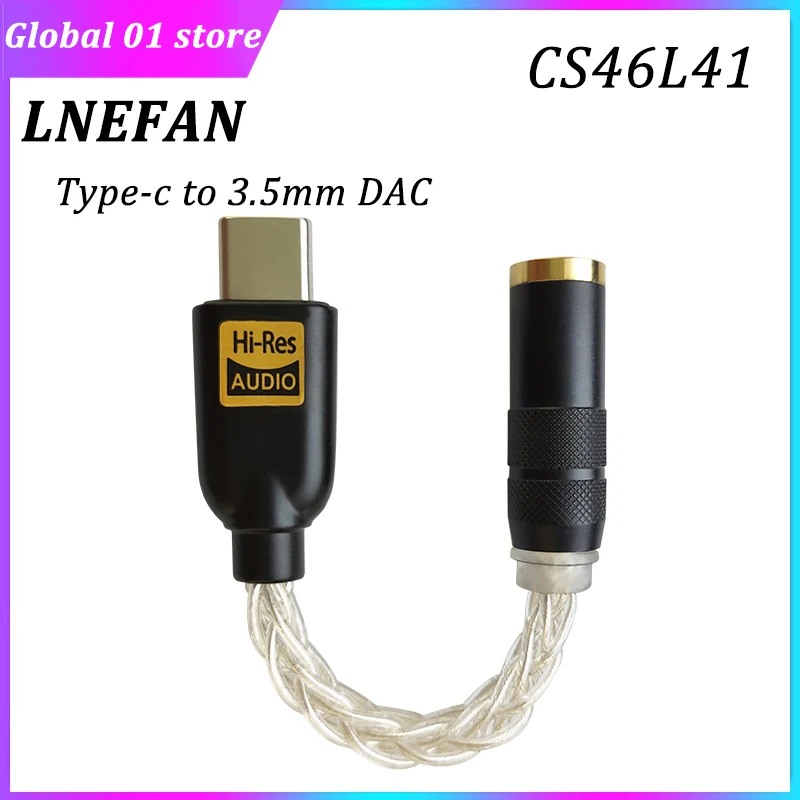 Headphone Amplifier DAC Sound Amplifier TYPE C To 3.5mm DSD HiFi Decoding Audio Interface Sound Card for Android Phone Window 10
Headphone Amplifier DAC Sound Amplifier TYPE C To 3.5mm DSD HiFi Decoding Audio Interface Sound Card for Android Phone Window 10