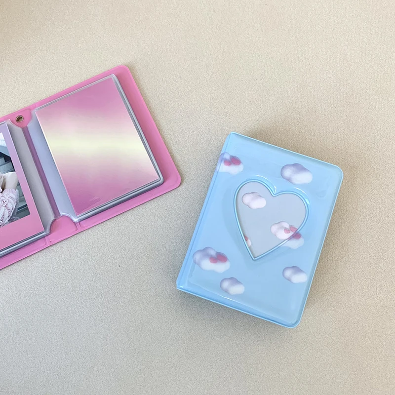 3 Inch Kpop Card Binder Photo Album Love Heart Hollow Picture Storage Case Star Chasing Album Collection Book Photocard Holder
3 Inch Kpop Card Binder Photo Album Love Heart Hollow Picture Storage Case Star Chasing Album Collection Book Photocard Holder