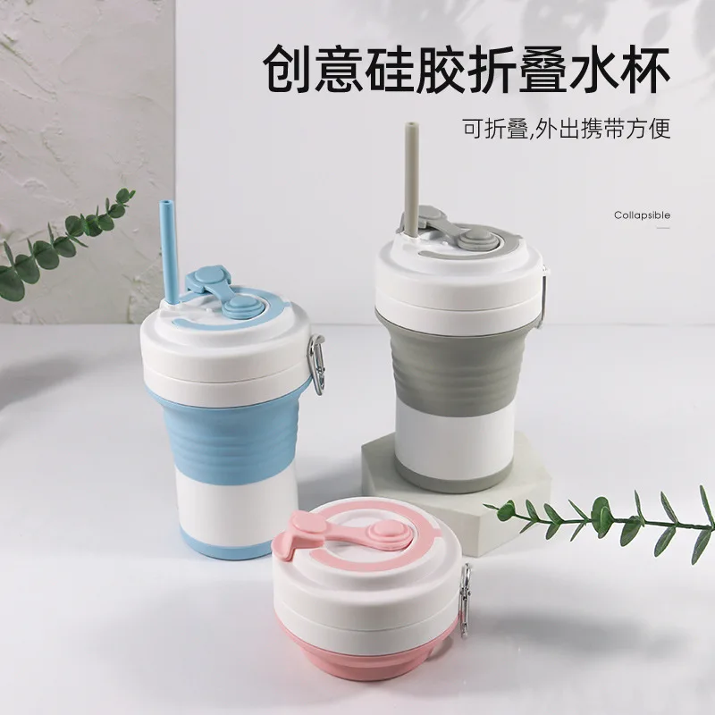 Outai 550ml Large Capacity Sports Water Cup Travel Convenience Hand Cup Creative Silicone Folding Coffee Cup
Outai 550ml Large Capacity Sports Water Cup Travel Convenience Hand Cup Creative Silicone Folding Coffee Cup