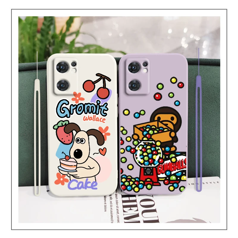 Cute cartoon monkey and puppy For OPPO Find X5 X3 Lite F21 A96 A94 A93 A77 A76 A74 A72 A57 A53S A16 Liquid Rope Phone Case 
Cute cartoon monkey and puppy For OPPO Find X5 X3 Lite F21 A96 A94 A93 A77 A76 A74 A72 A57 A53S A16 Liquid Rope Phone Case