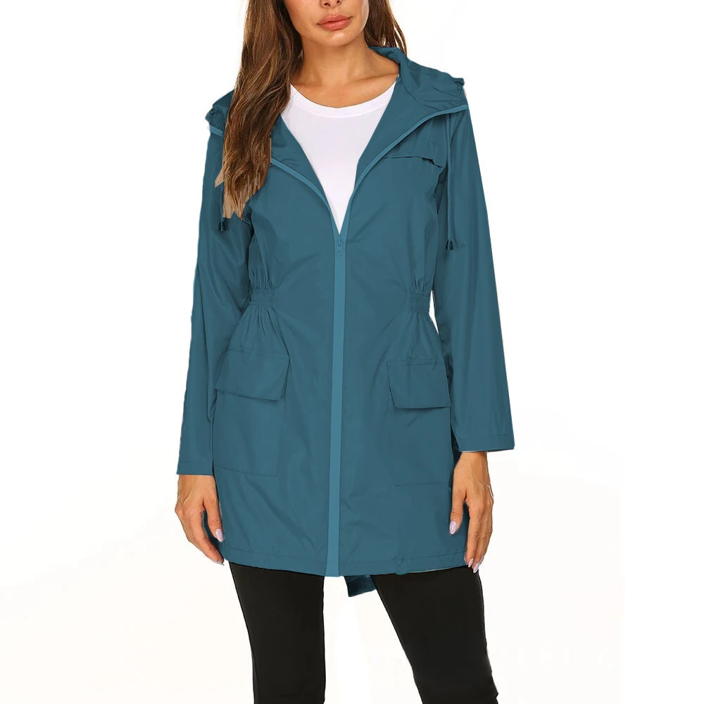3 Colors 2023 Women Sports Rain Jacket Quick Dry Outdoor Windproof Long Jacket Stretch Fabric Jackets Gym Sweater
3 Colors 2023 Women Sports Rain Jacket Quick Dry Outdoor Windproof Long Jacket Stretch Fabric Jackets Gym Sweater