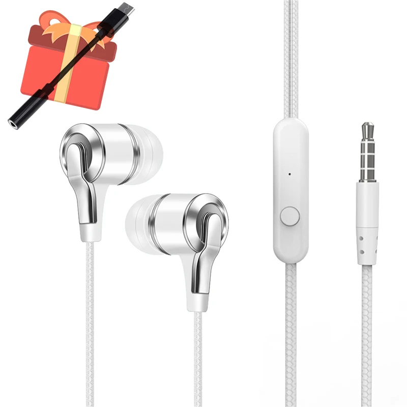 3.5mm In-Ear Sport Earbuds Wired Headphones with Bass Phone Earphones Stereo Headset with Mic volume control Music Earphones
3.5mm In-Ear Sport Earbuds Wired Headphones with Bass Phone Earphones Stereo Headset with Mic volume control Music Earphones