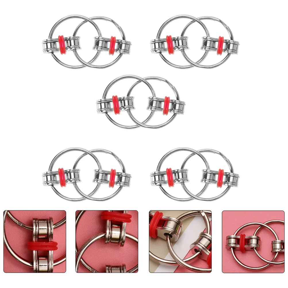 5 Pcs Kids Mini Toys Chain Stainless Decompression Educational Playthings Child
5 Pcs Kids Mini Toys Chain Stainless Decompression Educational Playthings Child