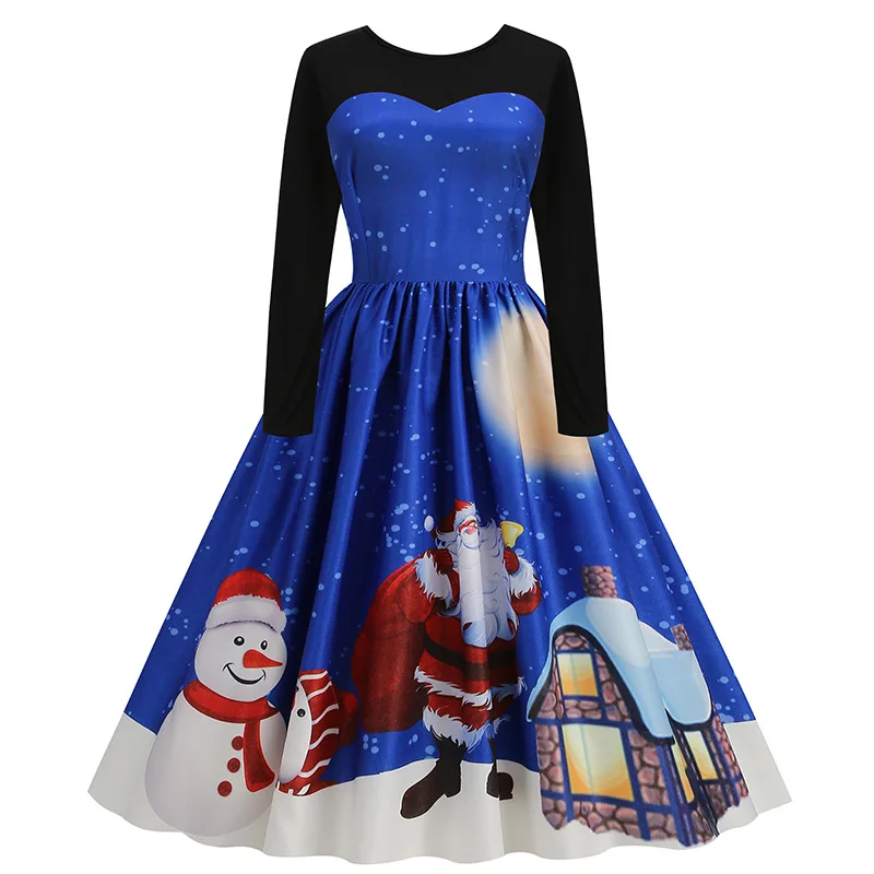 Y2k Elegant and Pretty Women's Dresses 2023 Autumn New Women's Fashion Christmas Round Neck Slim Fit Printed Dress for Women
Y2k Elegant and Pretty Women's Dresses 2023 Autumn New Women's Fashion Christmas Round Neck Slim Fit Printed Dress for Women