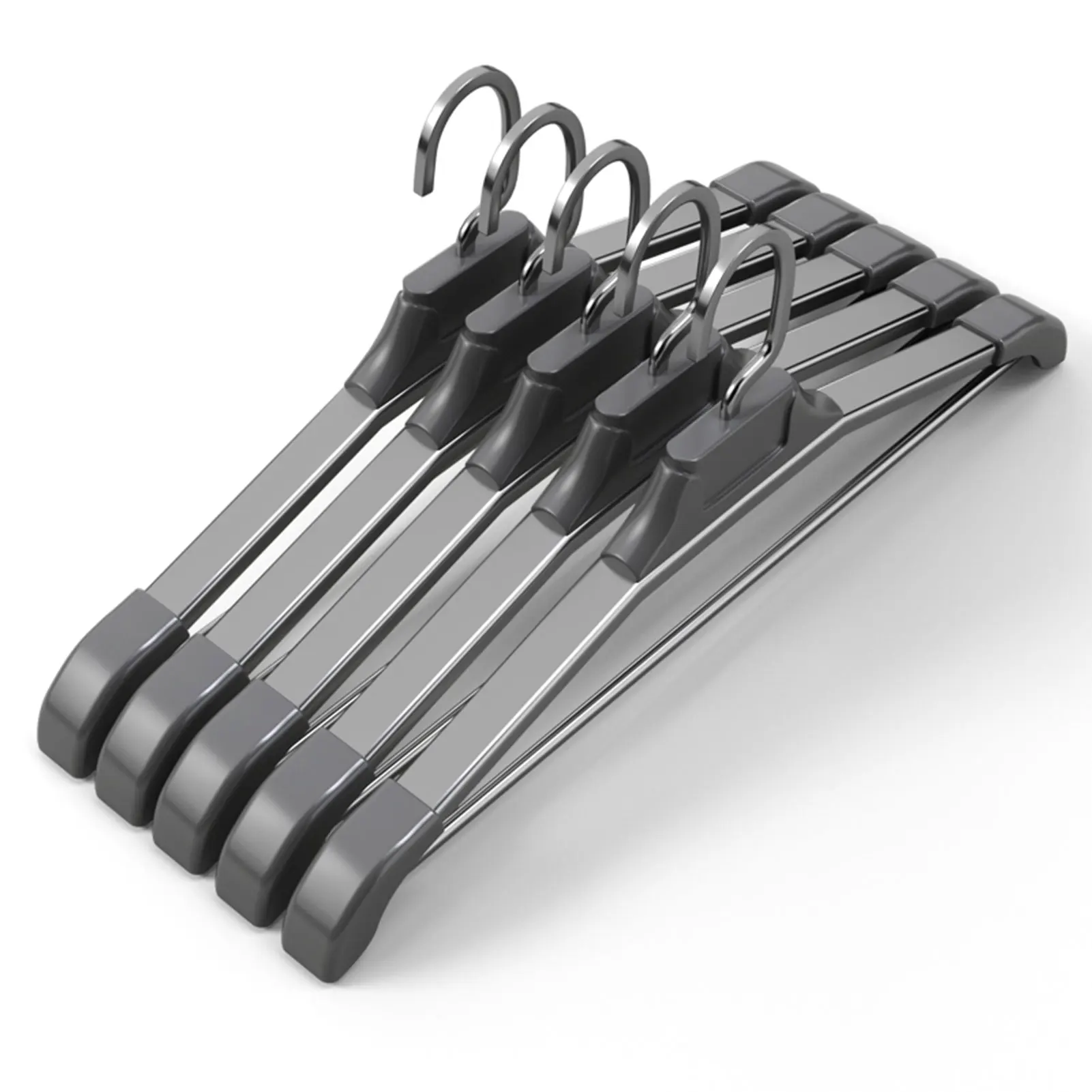 5pcs Wardrobe Suit Pants Hangers Multi Purpose Shirt Hangers for Storing Dress Sweater Pants CLH@8
5pcs Wardrobe Suit Pants Hangers Multi Purpose Shirt Hangers for Storing Dress Sweater Pants CLH@8