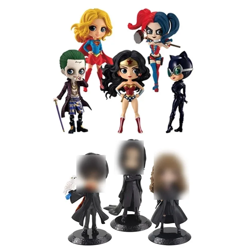 Anime PVC Action Figure Wonder Woman Harley Quinn Joker Superhero New Q Posket Anime Figurines Collectible Dolls
Anime PVC Action Figure Wonder Woman Harley Quinn Joker Superhero New Q Posket Anime Figurines Collectible Dolls