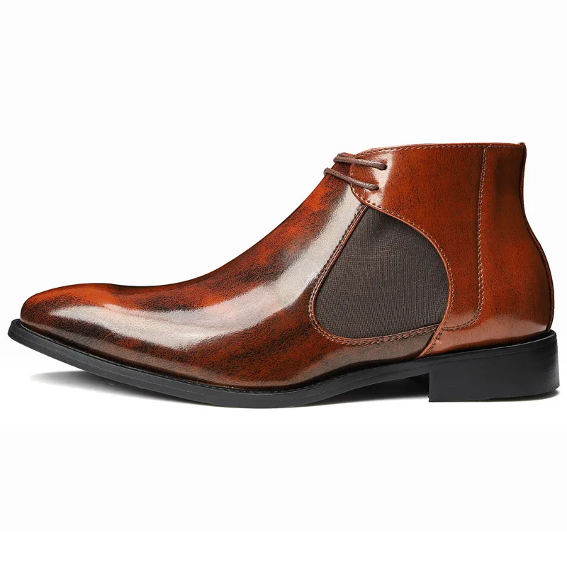Men's Dress Shoes for Men Chelsea Boots Mens Formal Leather Ankle Boots Adult Bussiness Shoes Plus Size 38-48
Men's Dress Shoes for Men Chelsea Boots Mens Formal Leather Ankle Boots Adult Bussiness Shoes Plus Size 38-48