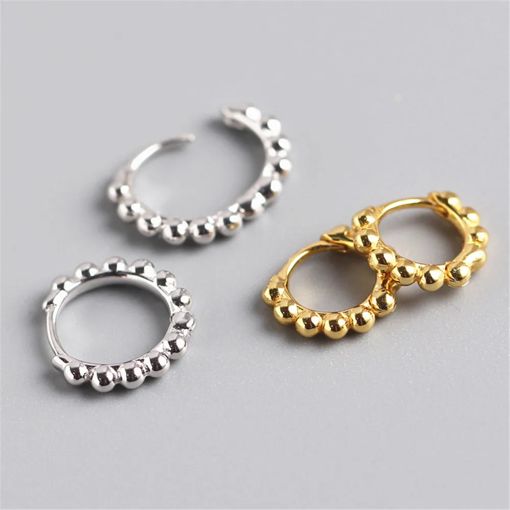 Bohemia Piercing Pendientes Circle Beads Simple Hoops Earrings for Women Fashion Jewelry Ins Same Earring Popular Party Gifts
Bohemia Piercing Pendientes Circle Beads Simple Hoops Earrings for Women Fashion Jewelry Ins Same Earring Popular Party Gifts