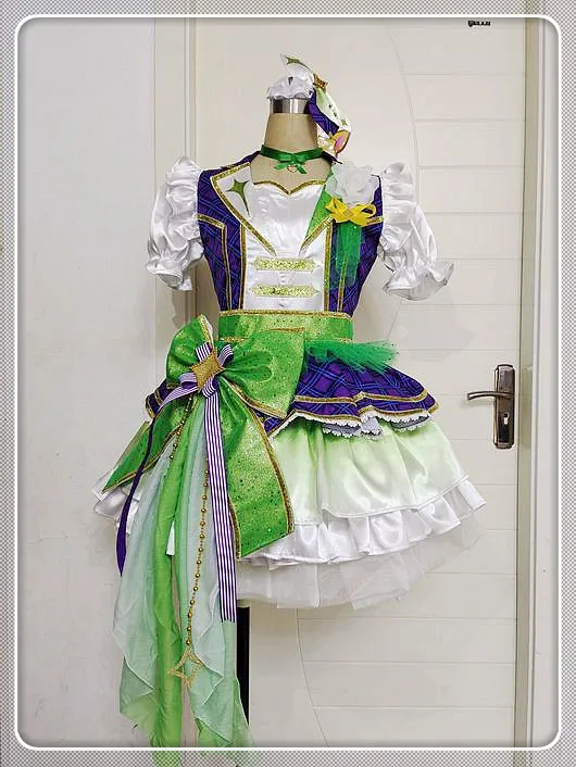 Костюм для косплея COS-KiKi из аниме Lovelive Liella Freshlive Shibuya Kanon Tang KeKe Idol SJ, элегантное платье, костюм для вечеринки на Хэллоуин
Костюм для косплея COS-KiKi из аниме Lovelive Liella Freshlive Shibuya Kanon Tang KeKe Idol SJ, элегантное платье, костюм для вечеринки на Хэллоуин