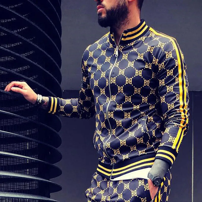 Spring and autumn new high street sports and leisure jacket men's outdoor fitness wear zipper cardigan jacket trendy jacket
Spring and autumn new high street sports and leisure jacket men's outdoor fitness wear zipper cardigan jacket trendy jacket