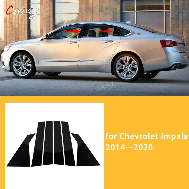 6Pc Car Window Pillar Posts Door Trims Cover Stickers for Chevrolet Impala 2014 2015 2016 2017 2018 2019 2020
6Pc Car Window Pillar Posts Door Trims Cover Stickers for Chevrolet Impala 2014 2015 2016 2017 2018 2019 2020