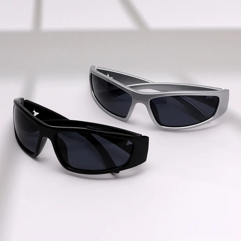 Y2K Cyberpunk Sun Glasses Punk Sunglasses Futuristic Glasses Hot Girl Eyeglasses Hiphop Cateye Goggles 2000S Gafas De Sol Mujer
Y2K Cyberpunk Sun Glasses Punk Sunglasses Futuristic Glasses Hot Girl Eyeglasses Hiphop Cateye Goggles 2000S Gafas De Sol Mujer