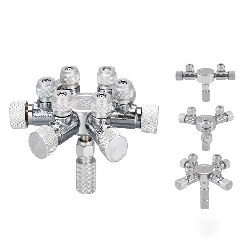 Stainless Steel Aquarium Multi Way CO2 Distributor Splitter Needle Valve Check Valve Bubble Counter for Solenoid Regulat
Stainless Steel Aquarium Multi Way CO2 Distributor Splitter Needle Valve Check Valve Bubble Counter for Solenoid Regulat