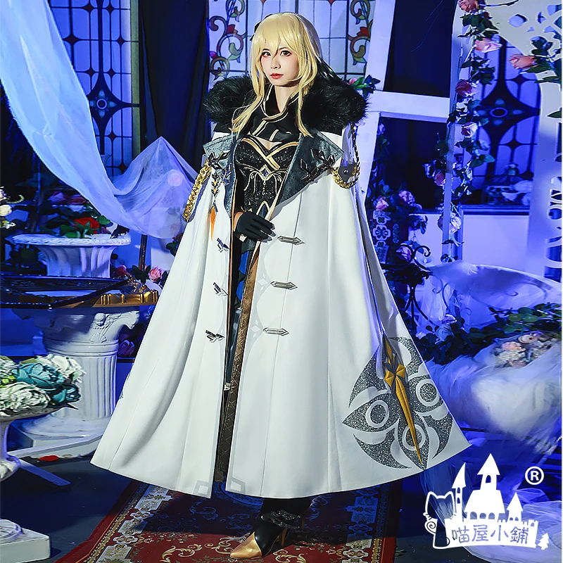 COS-HoHo Anime Genshin Impact Lumine Fatui Executives Game Suit Gorgeous Uniform Cosplay Costume Halloween Party Outfit Women
COS-HoHo Anime Genshin Impact Lumine Fatui Executives Game Suit Gorgeous Uniform Cosplay Costume Halloween Party Outfit Women