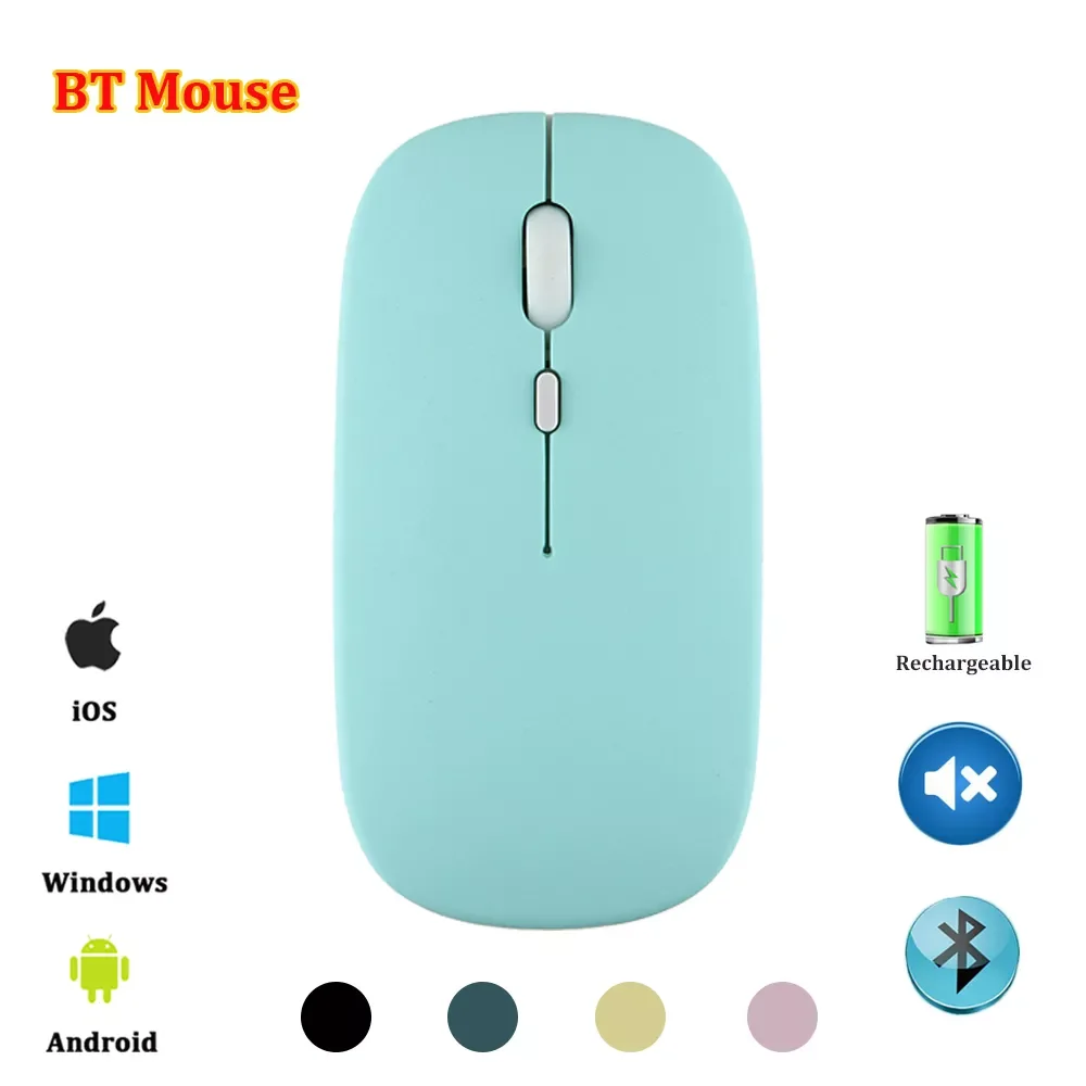 Wireless Mouse Bluetooth Rechargeable Mouse Ultra-thin Silent Mice USB Optical Gaming mause For Laptop Computer Mouse
Wireless Mouse Bluetooth Rechargeable Mouse Ultra-thin Silent Mice USB Optical Gaming mause For Laptop Computer Mouse