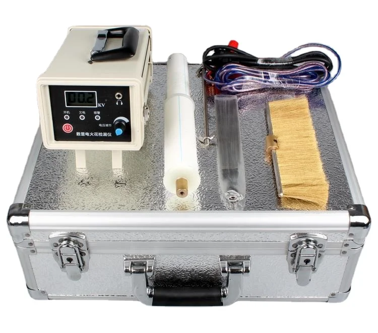 

AC-10 Digital Display EDM Detector Pipeline Fluorine-lined Plastic Anti-corrosion Layer Leak Detector Pinhole Tester Charging