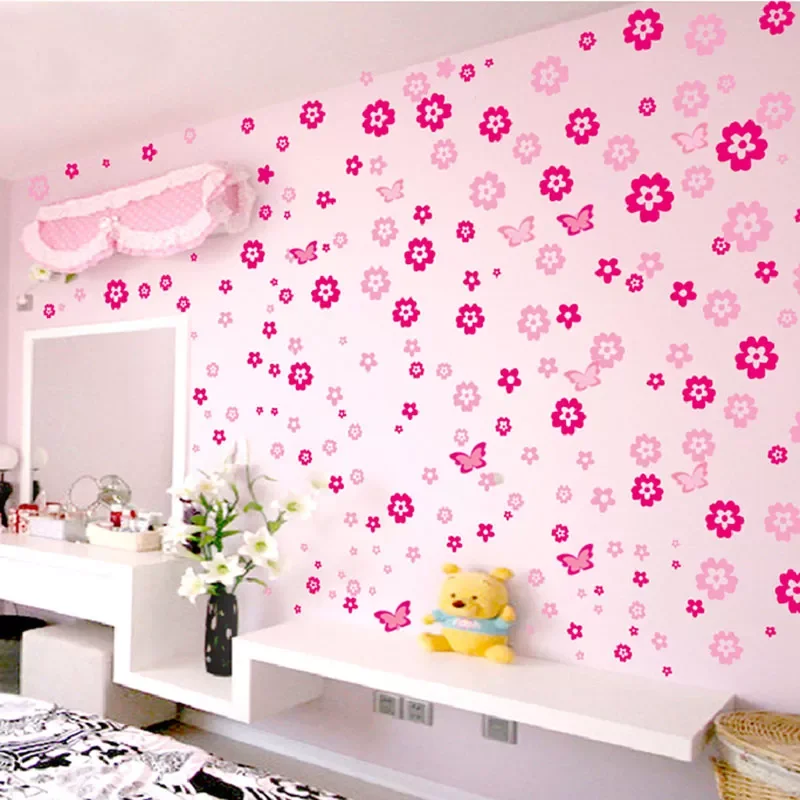 108pcs Flowers and 6pcs Butterfly Wall Stickers Living Room Bedroom Art Decals Home Decoration Furniture Stickers Baby Nursery
108pcs Flowers and 6pcs Butterfly Wall Stickers Living Room Bedroom Art Decals Home Decoration Furniture Stickers Baby Nursery