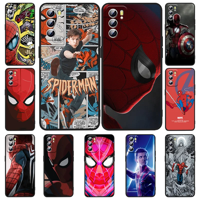 Avengers Spiderman For OPPO Realme 5 6 6i 6s 7 8 8i 9i c3 c11 c21Y Q3S Pro Pro+ Narzo 50A 50i GT Master GT2 Pro Black Phone Case
Avengers Spiderman For OPPO Realme 5 6 6i 6s 7 8 8i 9i c3 c11 c21Y Q3S Pro Pro+ Narzo 50A 50i GT Master GT2 Pro Black Phone Case