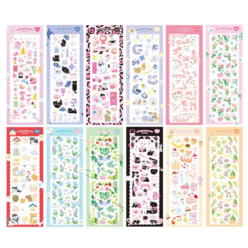Cute Circus Series Animal Pattern Laser Goo PVC Waterproof Hand Account Korean DIY Stationery Small Card Stickers
Cute Circus Series Animal Pattern Laser Goo PVC Waterproof Hand Account Korean DIY Stationery Small Card Stickers