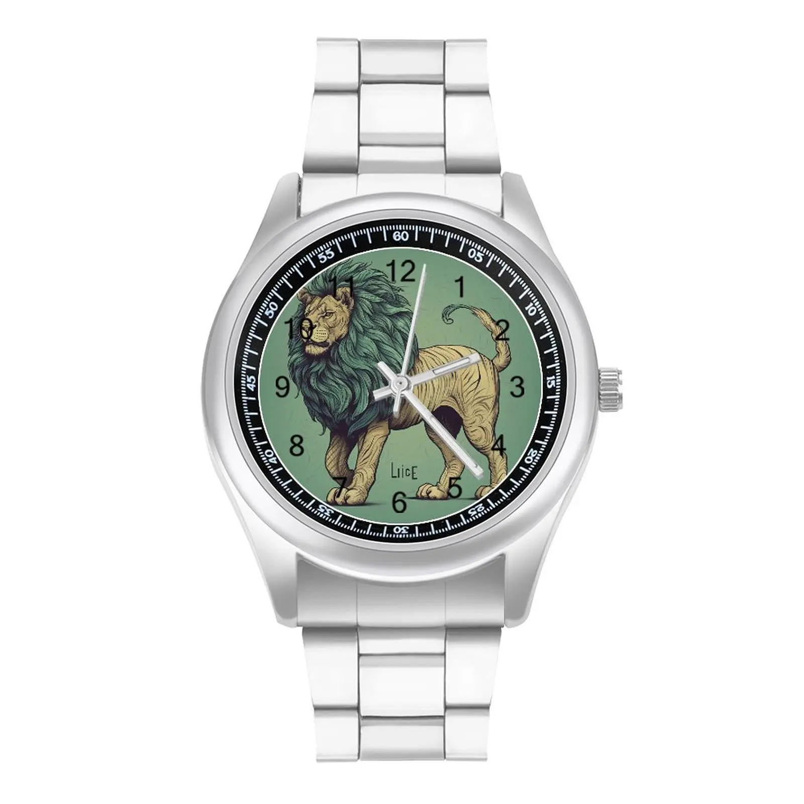 Lion Quartz Watch Realistic Gouache Silent Boy Wrist Watches Design Steel Fitness Wideband Wristwatch
Lion Quartz Watch Realistic Gouache Silent Boy Wrist Watches Design Steel Fitness Wideband Wristwatch