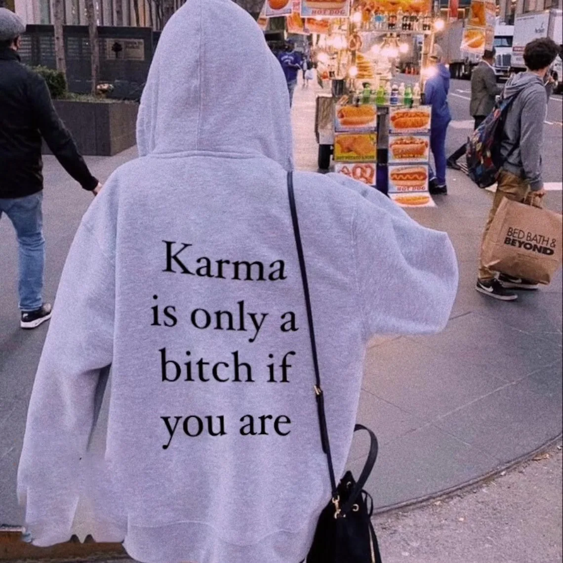 Lady Hoodies Leisure Clothes Karma Is Only A Bitch If You Are Hoodies Women Casual Streetwear Sweatshirt Off White
Lady Hoodies Leisure Clothes Karma Is Only A Bitch If You Are Hoodies Women Casual Streetwear Sweatshirt Off White