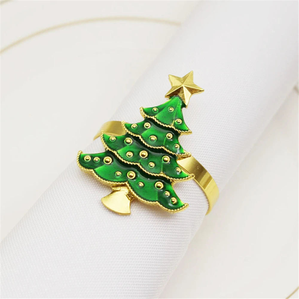 12PCS/Metal Simple Green Christmas Tree Napkin Ring Desktop Decoration Used for Cocktail Party, Wedding Banquet, Holiday Party
12PCS/Metal Simple Green Christmas Tree Napkin Ring Desktop Decoration Used for Cocktail Party, Wedding Banquet, Holiday Party