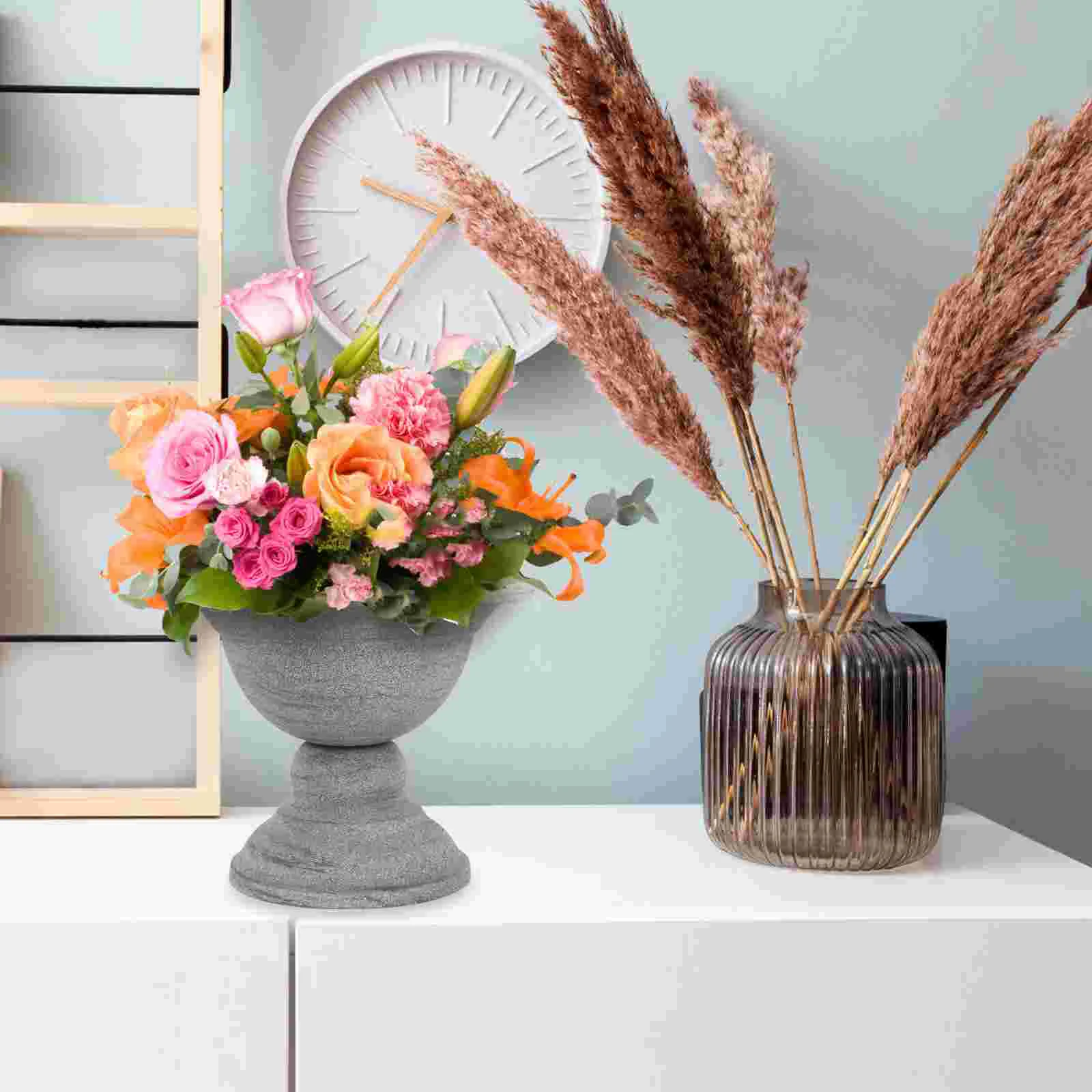 Flower Arrangement Metal Vase Tabletop Decor Floral Container Novelty Planters Outdoor Unusual Pots
Flower Arrangement Metal Vase Tabletop Decor Floral Container Novelty Planters Outdoor Unusual Pots