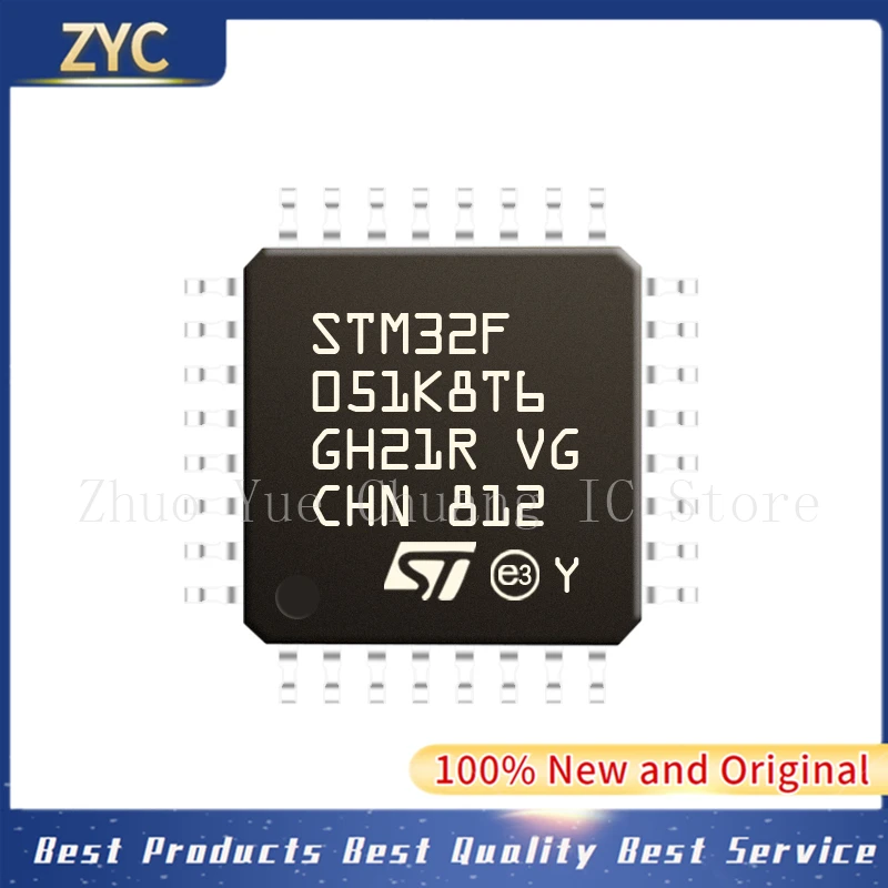 10 шт./партия STM32F051K8T6 STM32F 051K8T6 STM32F051K8T6TR LQFP-32 ARM 100% Новый оригинальный микросхем MCU IC
10 шт./партия STM32F051K8T6 STM32F 051K8T6 STM32F051K8T6TR LQFP-32 ARM 100% Новый оригинальный микросхем MCU IC