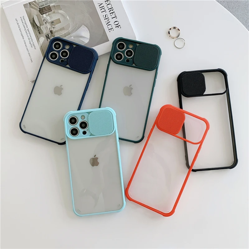 JOME Slide Camera Lens Protection Case For iPhone 11 12 13 Mini Pro XS Max X XR 6 6S 7 8 Plus SE2 Transparent Shockproof Cover
JOME Slide Camera Lens Protection Case For iPhone 11 12 13 Mini Pro XS Max X XR 6 6S 7 8 Plus SE2 Transparent Shockproof Cover