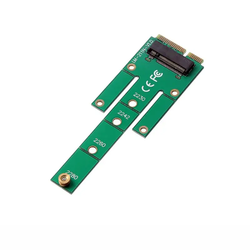 M.2 B Key SSD To MSATA MINI PCIE Adapter Converter Card For NGFF 22x30mm 22x42mm 22x60mm 22*80mmSSD Support Boot Function
M.2 B Key SSD To MSATA MINI PCIE Adapter Converter Card For NGFF 22x30mm 22x42mm 22x60mm 22*80mmSSD Support Boot Function